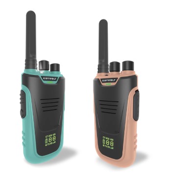 Kinder-Walkie-Talkies Hellblau/Rosa - Kidywolf